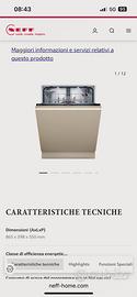 Lavastoviglie neff s299yb801e/01