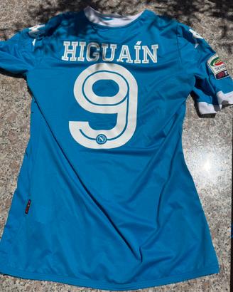 Maglia Kappa Napoli 2016 HIGUAIN originale da gara