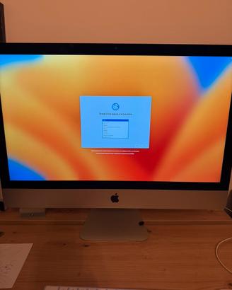Imac 5k 27 pollici FusionDrive 1tb  del 2017