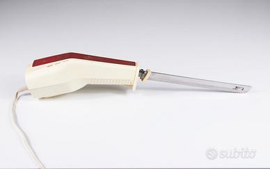 Raro coltello elettrico Bialetti vintage anni '70