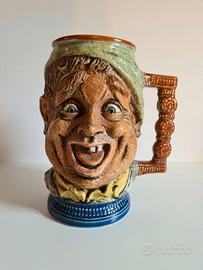 Boccale ‘70- Toby mug firmato S. Orvis Capodimonte