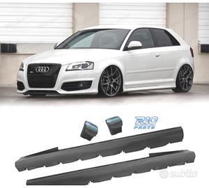 MINIGONNE LATERALI AUDI A3 8P 03-11 3 PORTE LOOK S