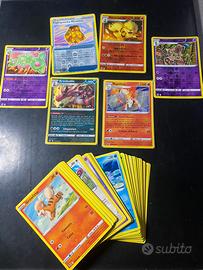 Carte Pokemon set tempesta argentata