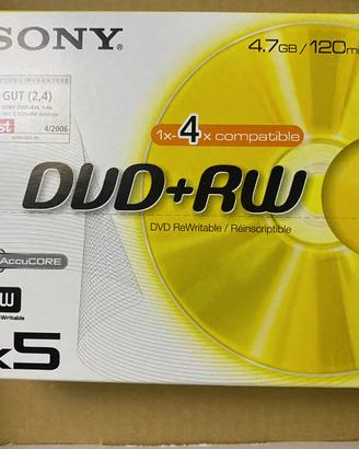 DVD + RW SONY