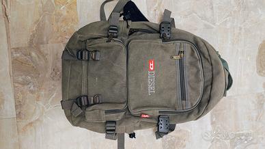 DIESEL Zaino in tela color cachi l vintage