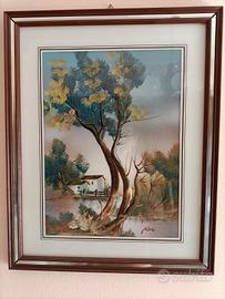 Coppia quadri con cornice