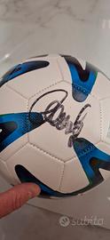 Pallone autografato da Callejón con foto prova