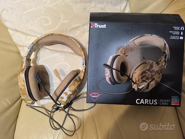 cuffia Trust CARUS Deseet camo