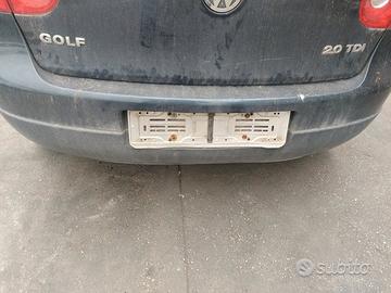 Paraurti posteriore vw golf 5 anno 2007