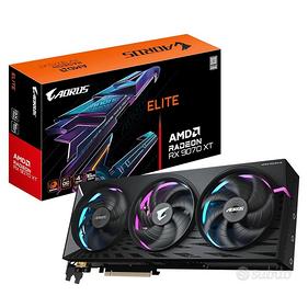 scheda video gigabyte RX 9070xt 16 GB aorus elite