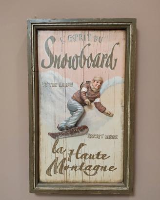 Quadro in legno
