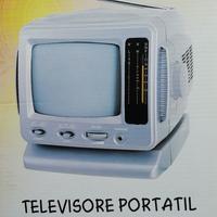 TV portatile 5,5 bianco e nero vintage