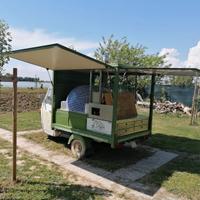 Ape Piaggio pizzeria