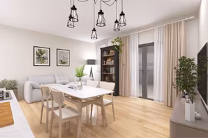 Bilocale ristrutturato con cortile