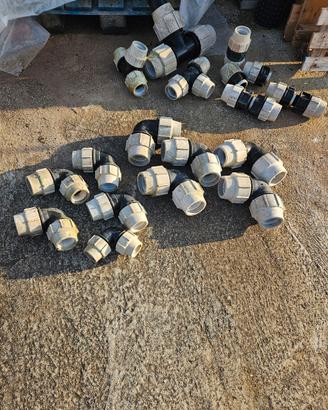 Raccorderia per tubi polietilene