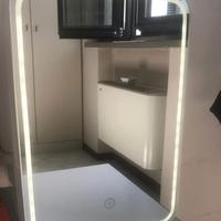 Mini Frigo PORTATILE con specchio e cornice led