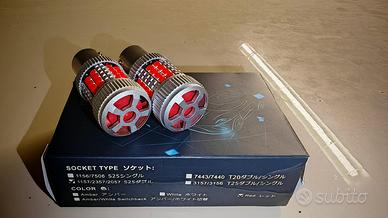 Lampadine LED rosse raffreddamento attivo P21-5W