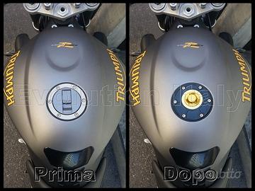 Tappo Benzina a vite e sgancio rapido