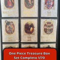 Set Completo 1/70 One Piece Treasure Box Panini