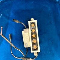 Set di 10 Faretti LED con Trasformatore semi-nuovi