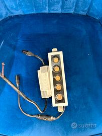 Set di 10 Faretti LED con Trasformatore semi-nuovi