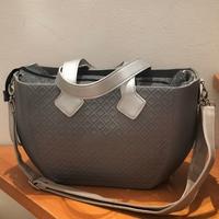 Borsa Mymia Nuvita grigia/argento