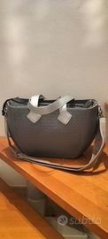 Borsa Mymia Nuvita grigia/argento