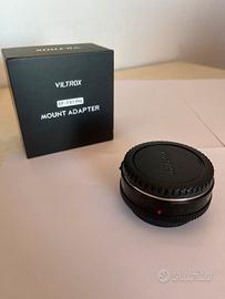 Viltrox EF-FX1 Pro Canon EF su Fuji X