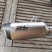 terminale Kawasaki z 900  sc project SC1R titanio 