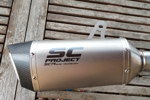 terminale Kawasaki z 900  sc project SC1R titanio 