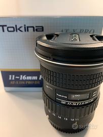 Tokina 11-16 f2.8 AT-X PRO DX per Canon