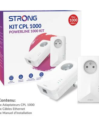 Powerline 1000 Kit - CPL WiFi AC1200 Mbps Gigabit