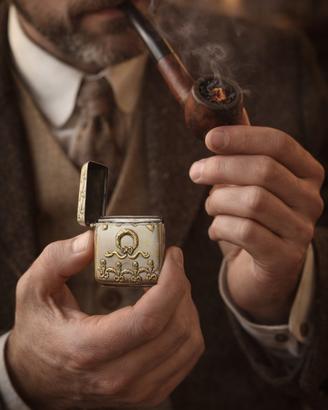 Vesta case antico argentato fine 800