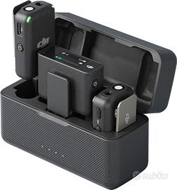 DJI Mic (2 TX + 1 RX + custodia di ricarica)