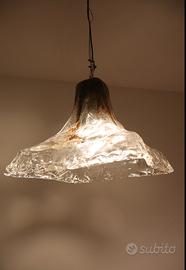 Lampada di vetro Murano di Carlo Nason per Mazzega