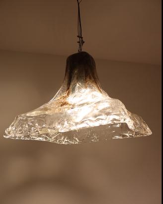 Lampada di vetro Murano di Carlo Nason per Mazzega