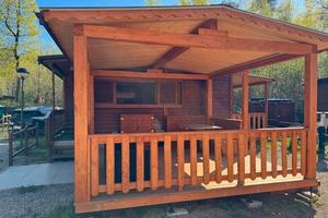 Casetta in legno/campeggio