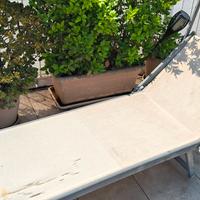 Lettino mare piscina