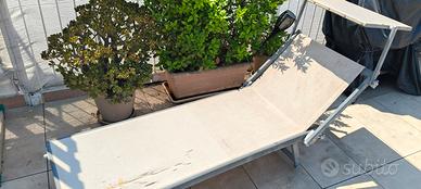 Lettino mare piscina