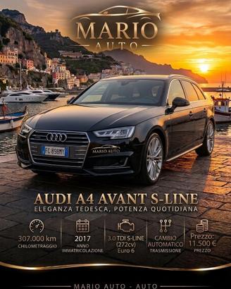 Audi A4 3.0 TDI 272 CV Sline quattro F1 Euro6