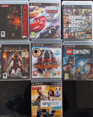 Giochi e controller per console Playstation 3
