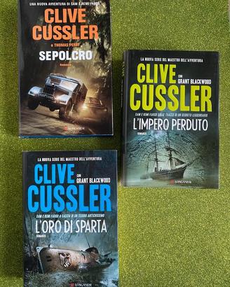 Set 3 romanzi Clive Cussler - Fargo Adventures.