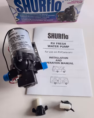 Pompa Acqua Shurflo 10,7 Litri al minuto NUOVA