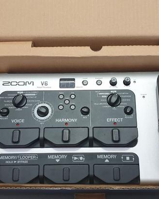 Zoom V6 - Pedaliera + Zoom SGV-6 - Microfono