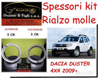 Kit spessori rialzo molle Dacia Duster 4x4 2009