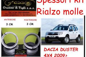 Kit spessori rialzo molle Dacia Duster 4x4 2009