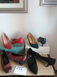 lotto 4 scarpe 37 COLINI - 4 colorate 