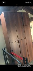 Armadio legno robusto 262x135 perfetto stato