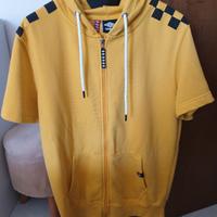 Felpa mezze maniche Umbro gialla e nera