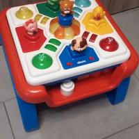Gioco costruzioni Chicco con sedia